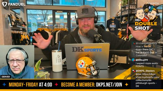 DK’s Double Shot of Steelers: Change the position? taken in Denver